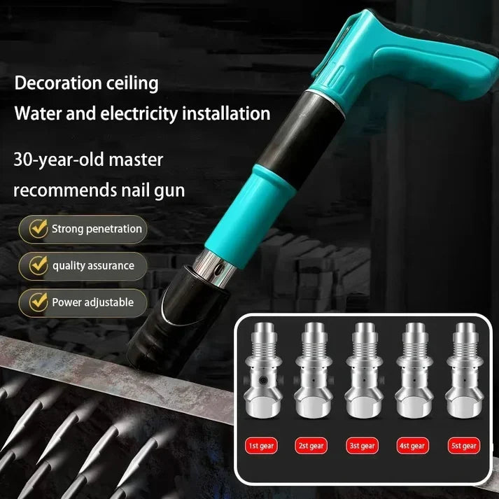 Portable Nail Gun for Wood & Wall Fixing