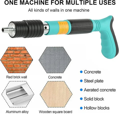 Portable Nail Gun for Wood & Wall Fixing
